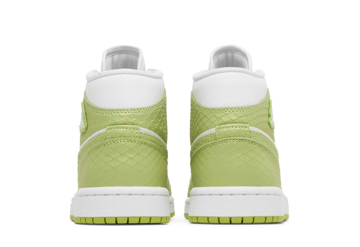 Jordan 1 Mid SE Green Python