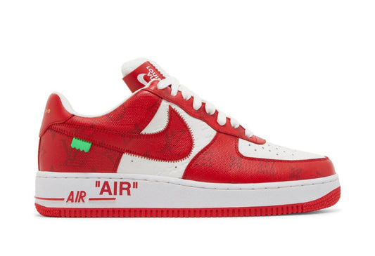 Air Force 1 Low By Virgil Abloh White Red
