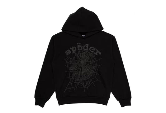Phantom Web Hoodie Black