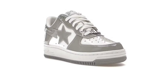 BAPE Bapesta Light Grey