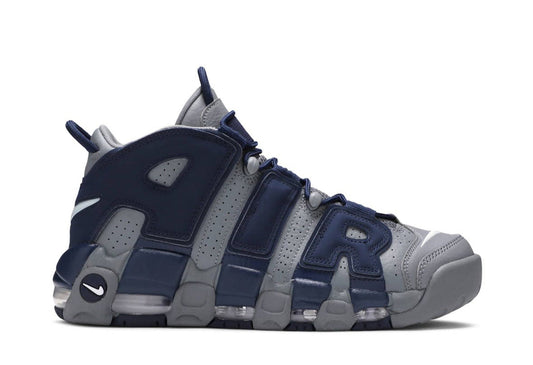 Air More Uptempo Cool Grey Midnight Navy