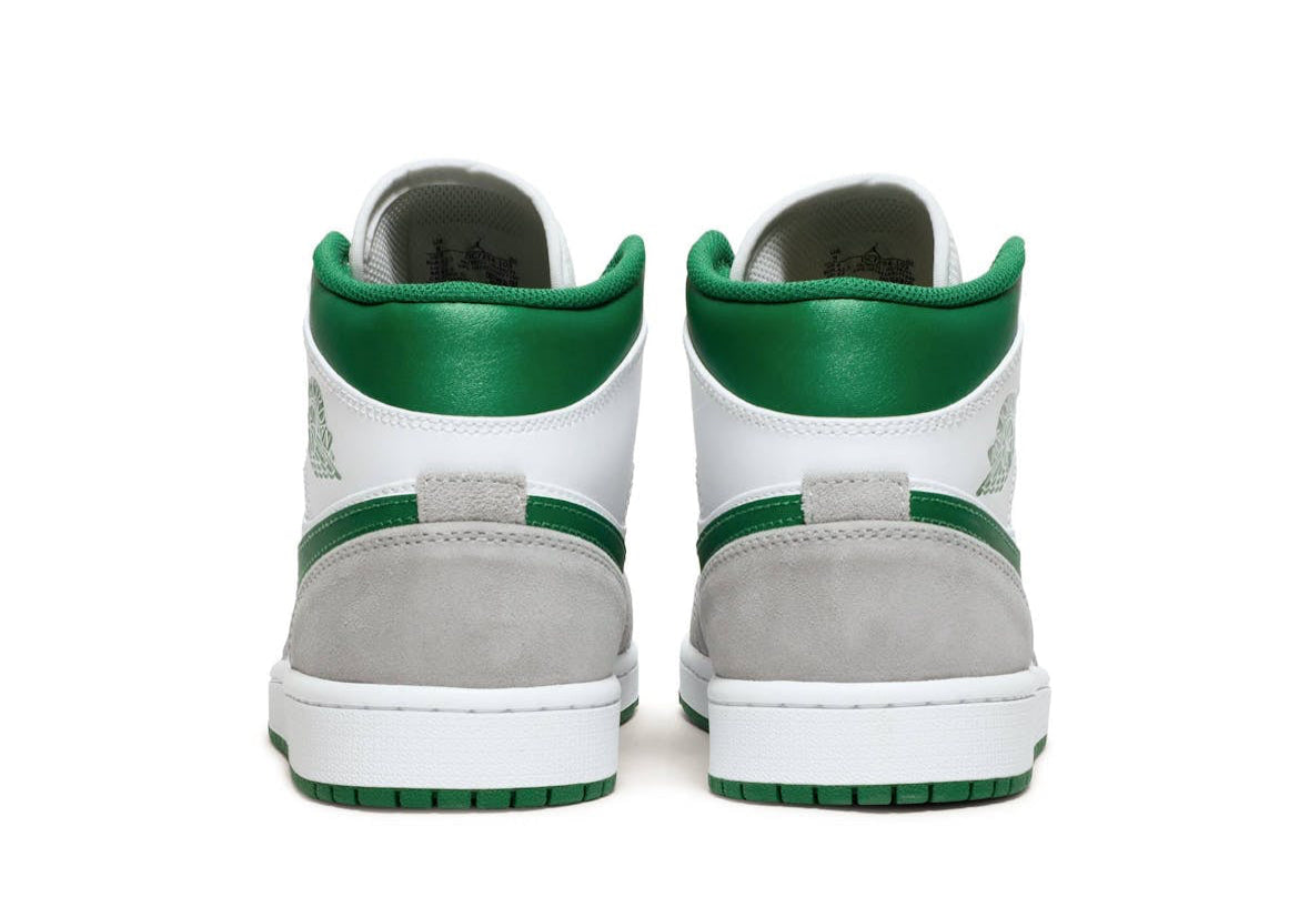 Jordan 1 Mid Grey Pine Green