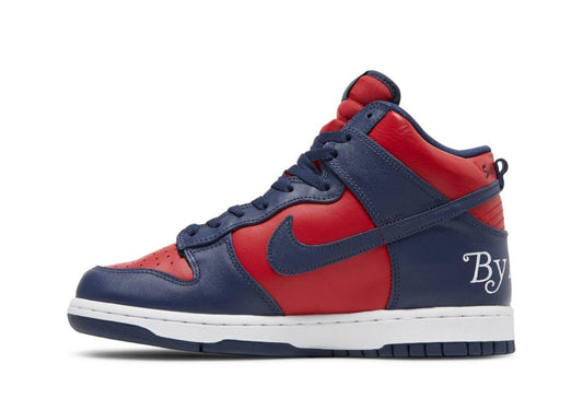 SB Dunk High By Any Means Navy