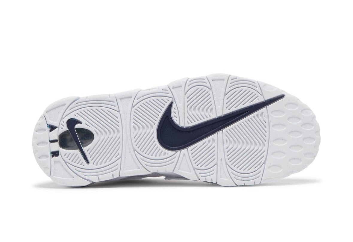 Air More Uptempo White Navy