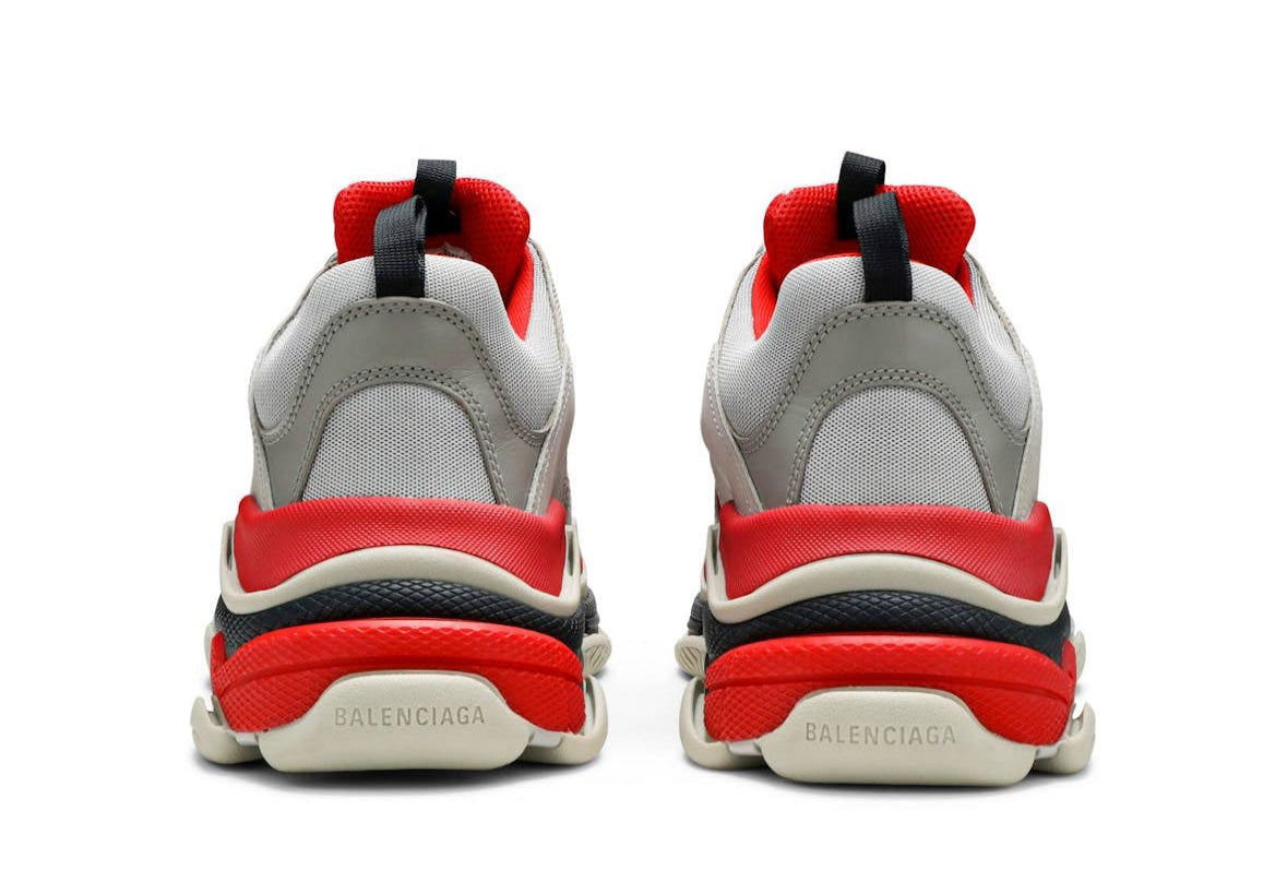 Triple S Trainer Grey Red
