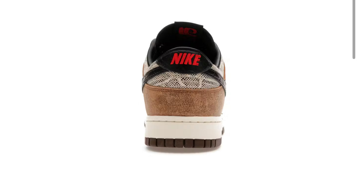 Nike Dunk Low PRM Brown Snakeskin