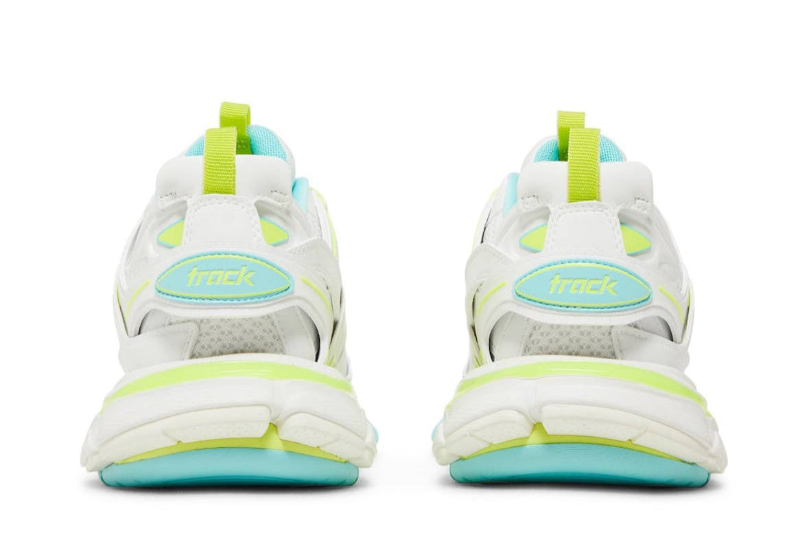 Track Sneaker White Neon Yellow