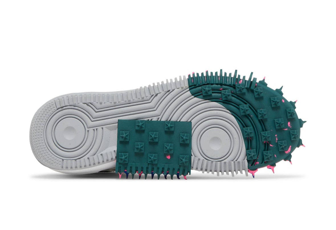 Off-White X Nike Air Force 1 Mid White