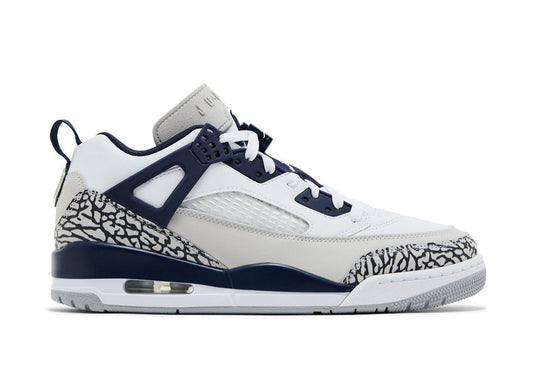 Jordan Spizike Low White Midnight Navy