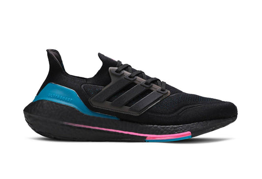 UltraBoost 21 Black Active Teal