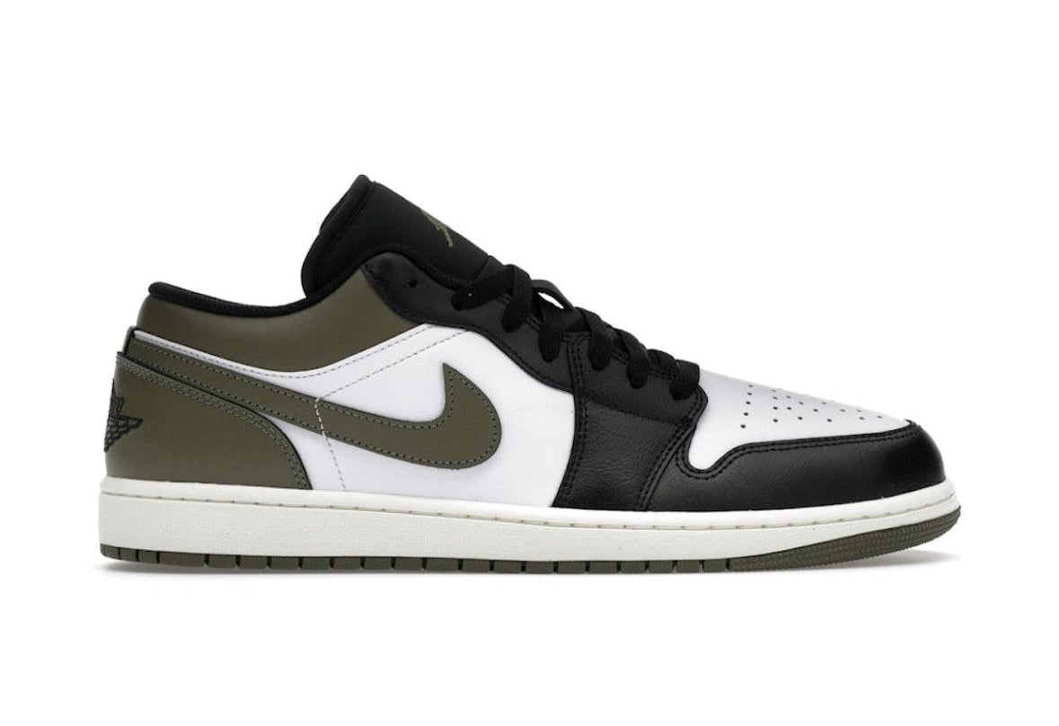 Jordan 1 Low Black Toe Medium Olive