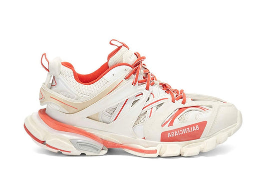 Track Sneaker White Red