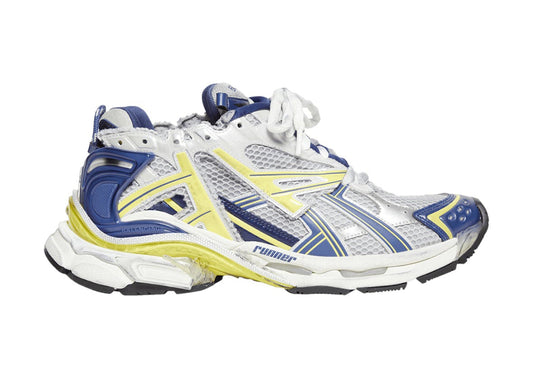 RNNR Sneaker White Blue Yellow