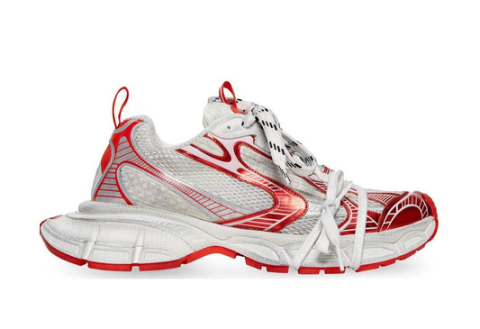 3XL Sneaker Worn Out White Red