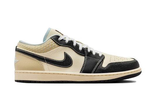 Jordan 1 Low SE Coconut Milk Black