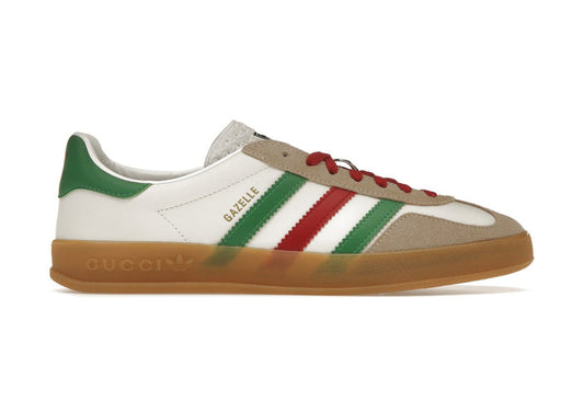Gazelle White Green Red