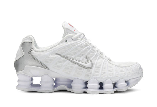 Shox TL White Metallic Silver