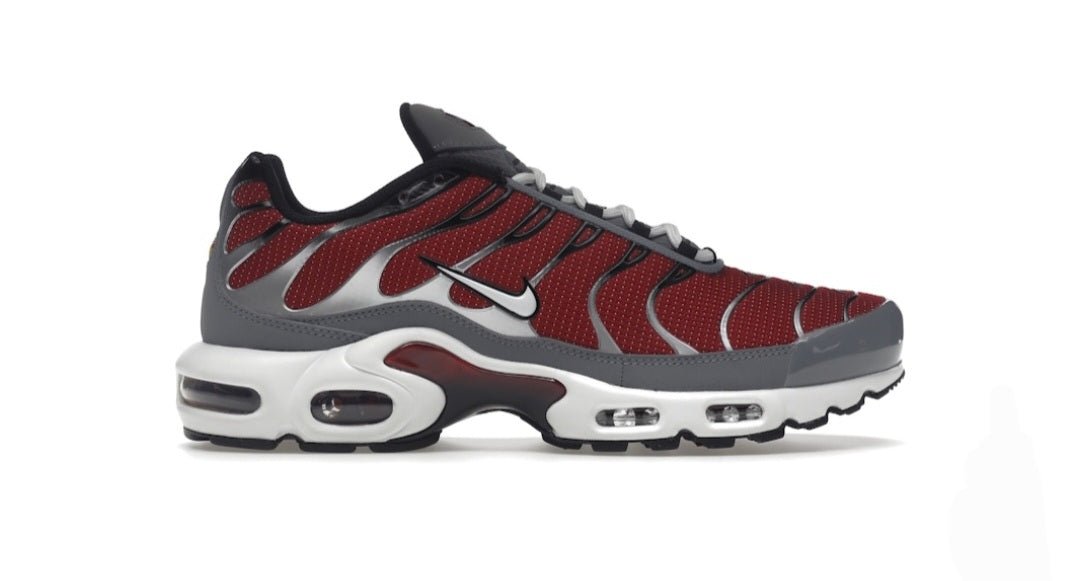 Nike Air Max Plus Team Red Cool Grey