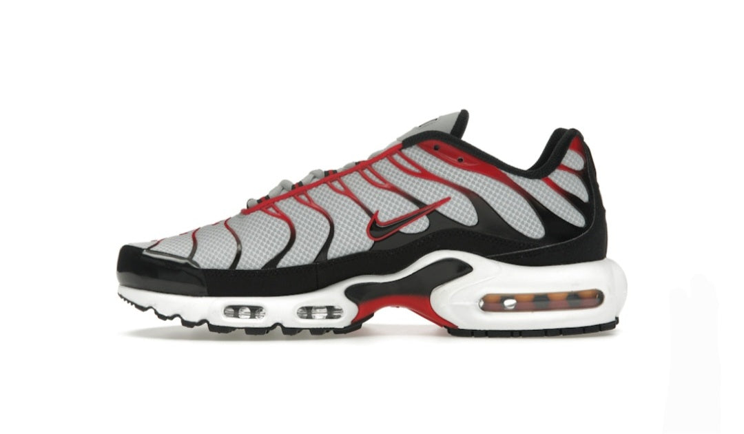 Nike Air Max Plus Pure Platinum Black University Red