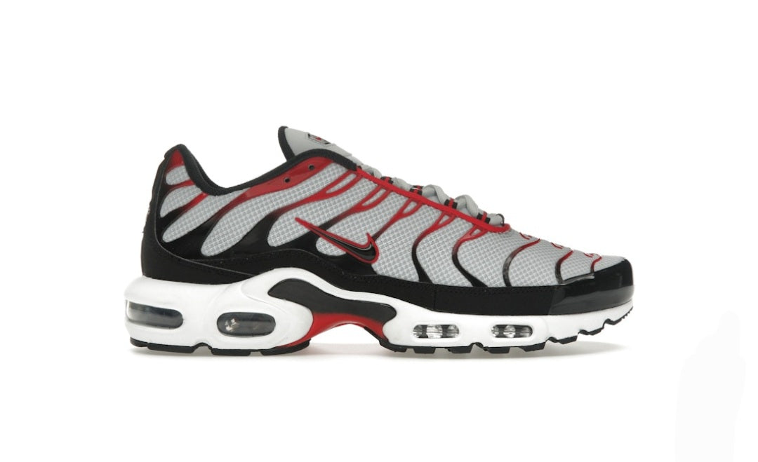 Nike Air Max Plus Pure Platinum Black University Red