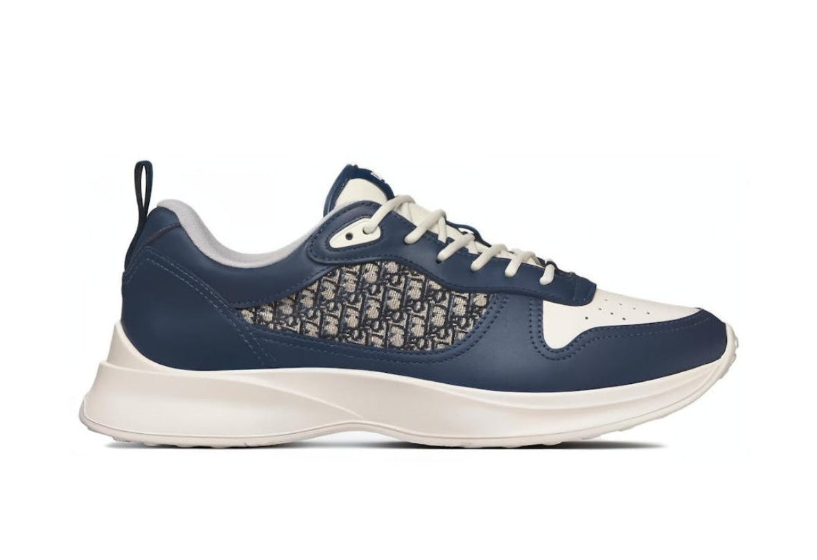B25 Oblique Navy Blue Cream